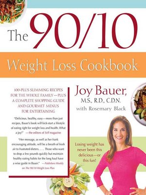 cover image of The 90/10 Weight Loss Cookbook